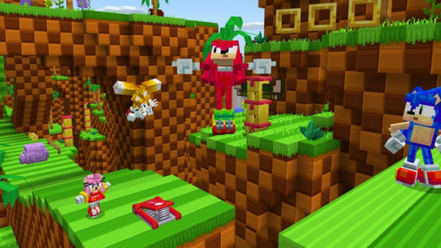 Un DLC Sonic pour Minecraft
