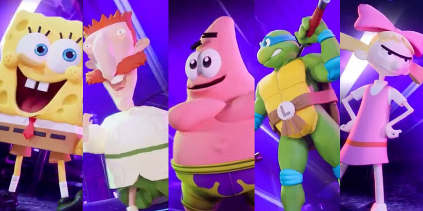 Nickelodeon annonce All-Star Brawl, son Smash Bros like