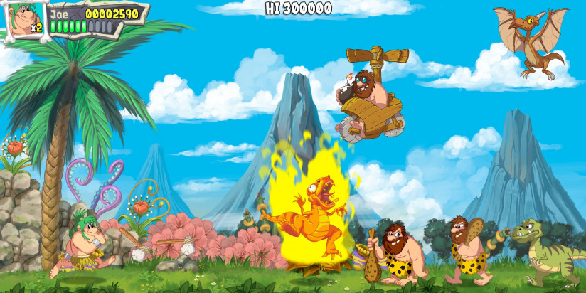 Microids annonce le retour de Joe & Mac : Caveman Ninja