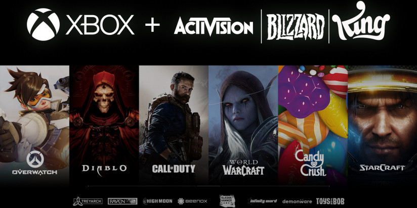 Microsoft s'offre Activision Blizzard