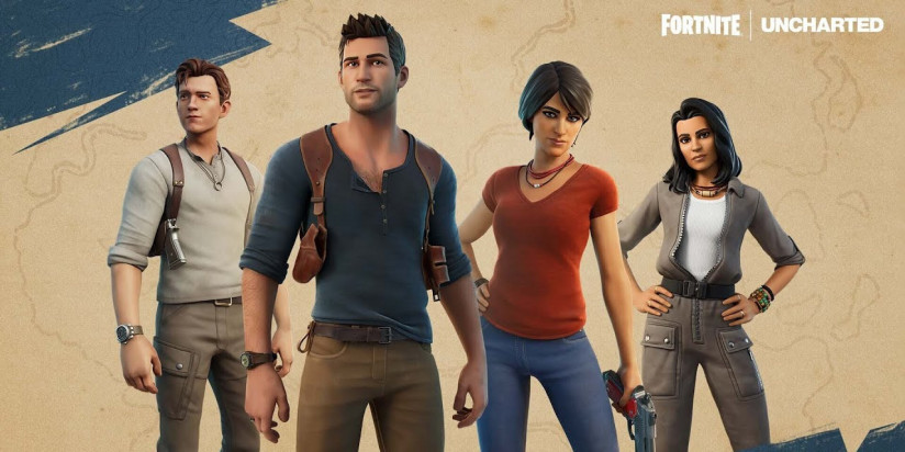 Fortnite lance un événement avec Uncharted