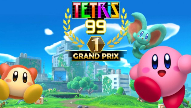 Un Grand Prix pour Kirby sur Tetris 99