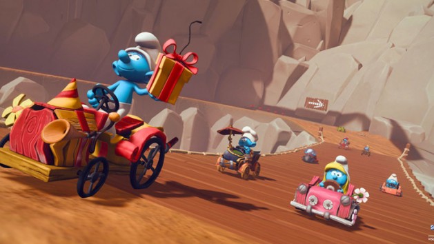 Schtroumpfs Kart s'annonce sur Switch