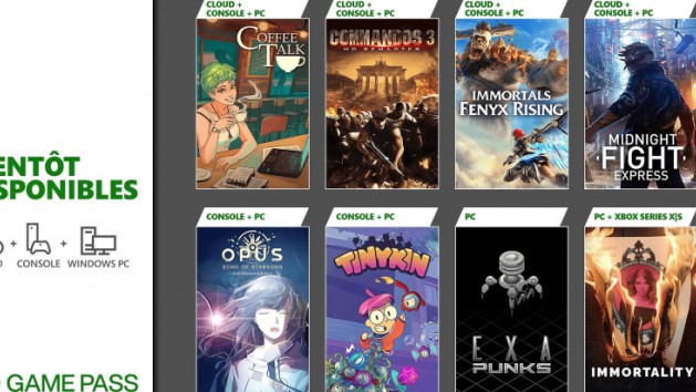 Game Pass : les changements du mois d'août