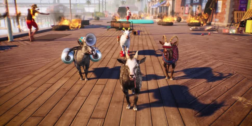 Goat Simulator 3 dévoile son gameplay en vidéo