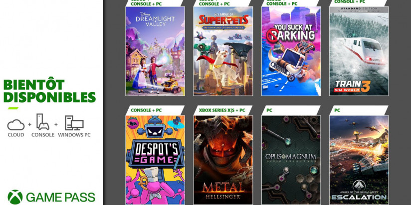 Xbox Game Pass : les nouveautés de septembre