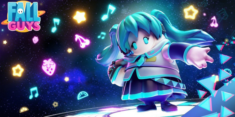 Hatsune Miku débarque dans Fall Guys