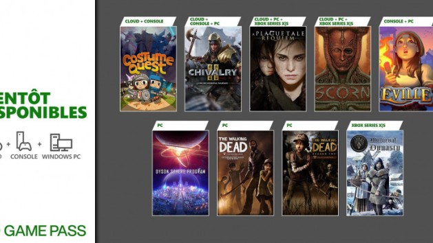 Game Pass : les changements du mois d'octobre
