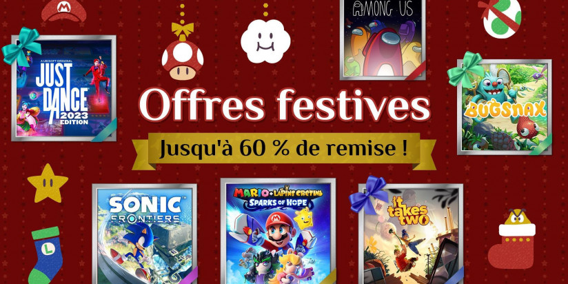 Nintendo lance ses soldes sur l'eShop aujourd'hui