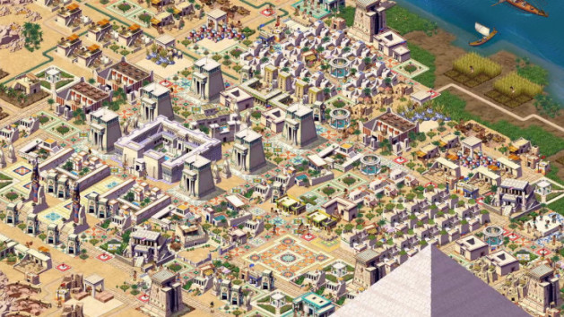 Le remake du city builder Pharaon se date sur PC