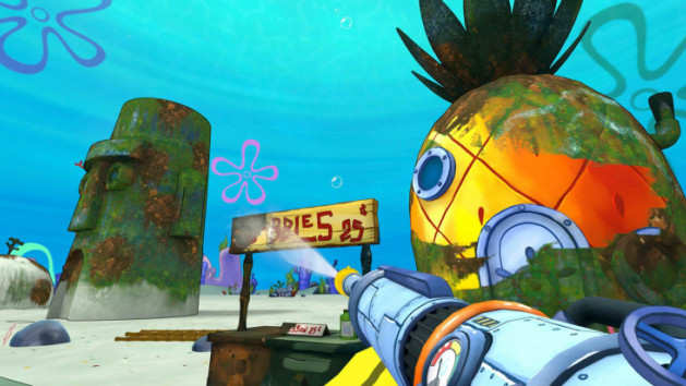 Un pack Bob l'Éponge pour PowerWash Simulator