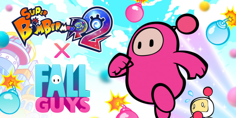 Super Bomberman R 2 annonce un crossover avec Fall Guys