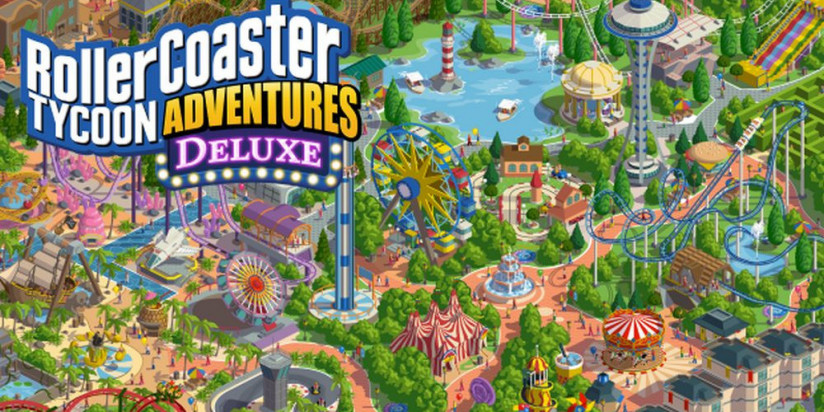 RollerCoaster Tycoon Adventures Deluxe se date sur consoles