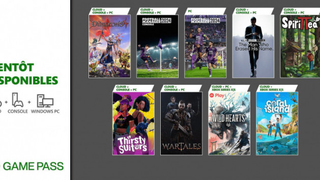 Xbox Game Pass : les jeux de la première moitié de novembre