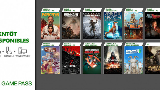 Xbox Game Pass : les jeux de début décembre