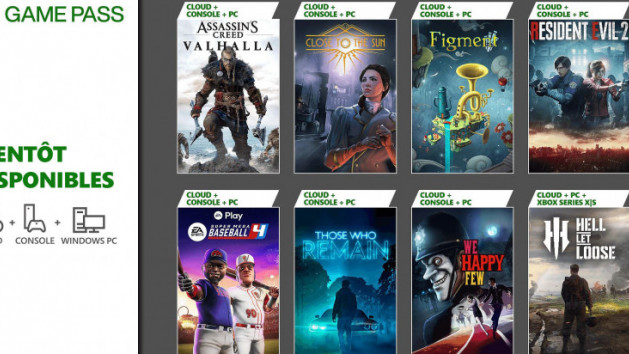 Xbox Game Pass : les jeux de début / mi janvier 2024