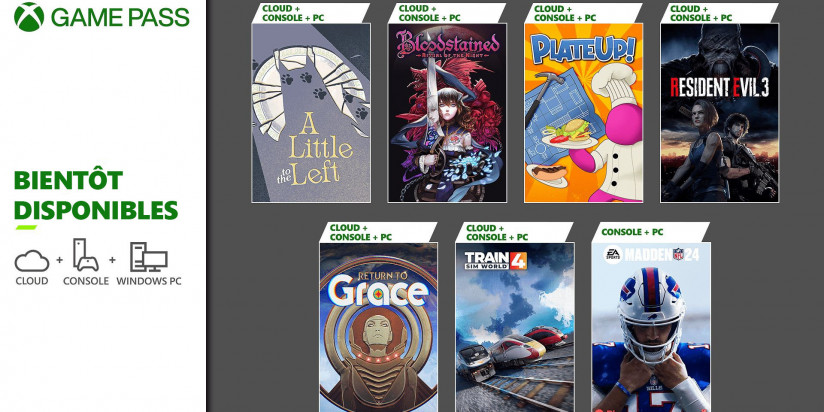 Xbox Game Pass : les jeux de la mi-février