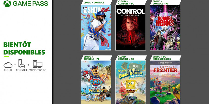 Xbox Game Pass : les jeux de la mi-mars