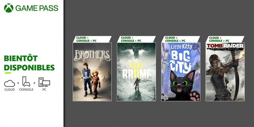 Xbox Game Pass : les jeux de début mai