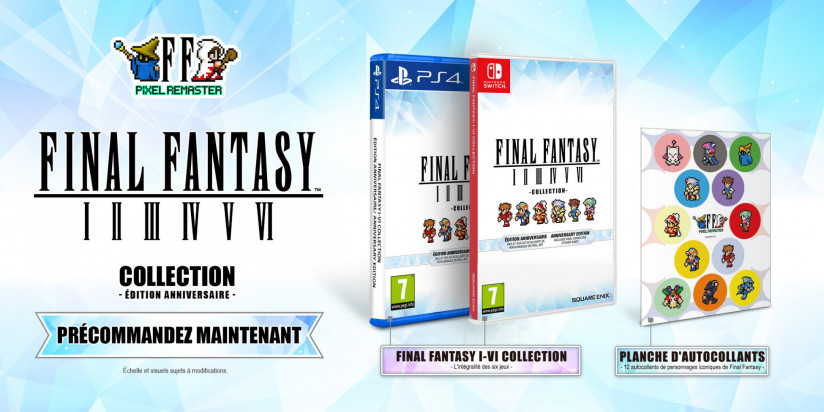 Final Fantasy Pixel Remaster s'offre une nouvelle édition physique
