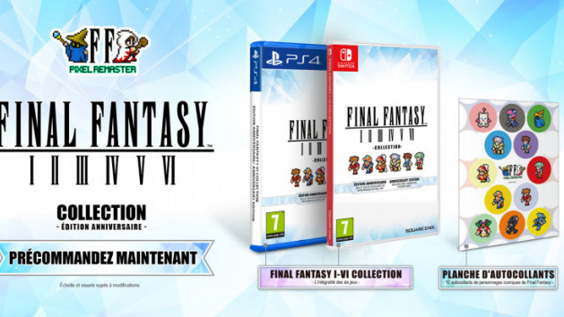 Final Fantasy Pixel Remaster s'offre une nouvelle édition physique