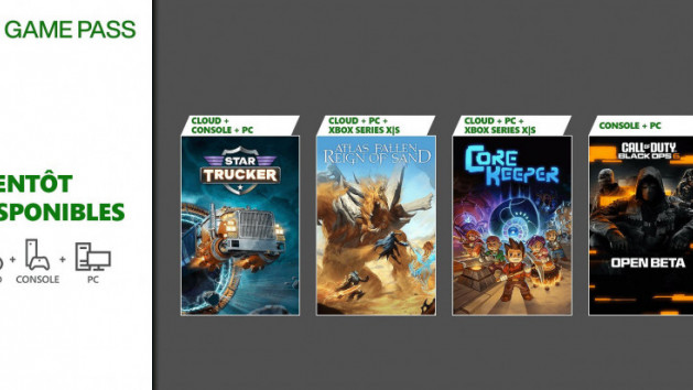 Xbox Game Pass : les jeux de la fin août / début septembre
