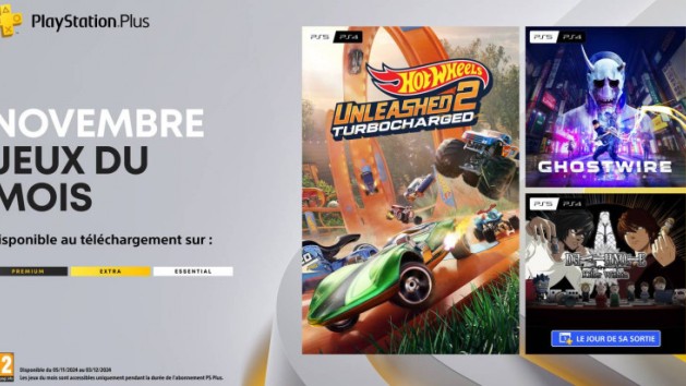 PS Plus : les jeux de novembre
