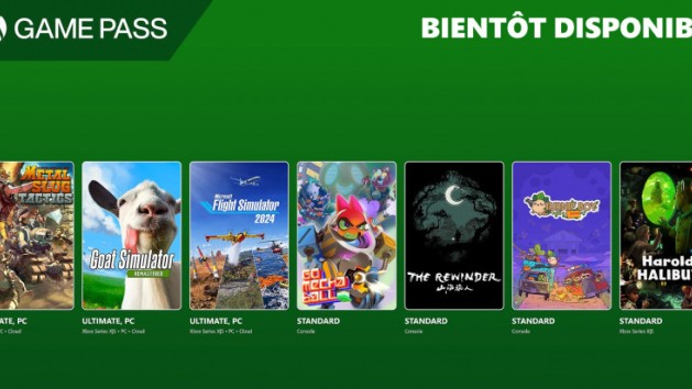 Xbox Game Pass : les jeux de début novembre