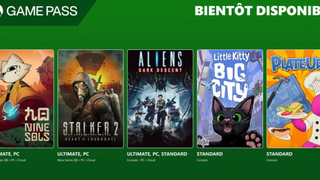 Xbox Game Pass : les jeux de fin novembre