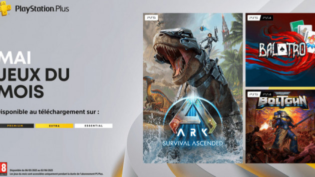 PS Plus : les jeux de mai