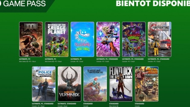 Game Pass : les jeux de la première partie de mai