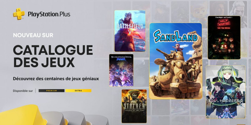 PS Plus Extra / Premium : les jeux de mai