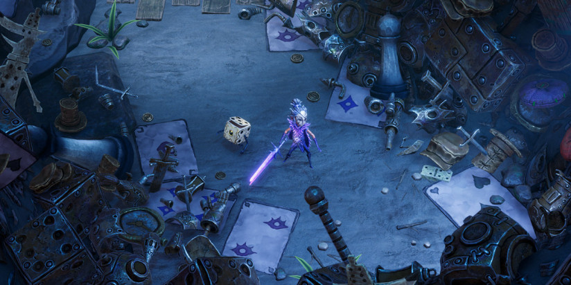 Le roguelite Lost in Random: The Eternal Die se date