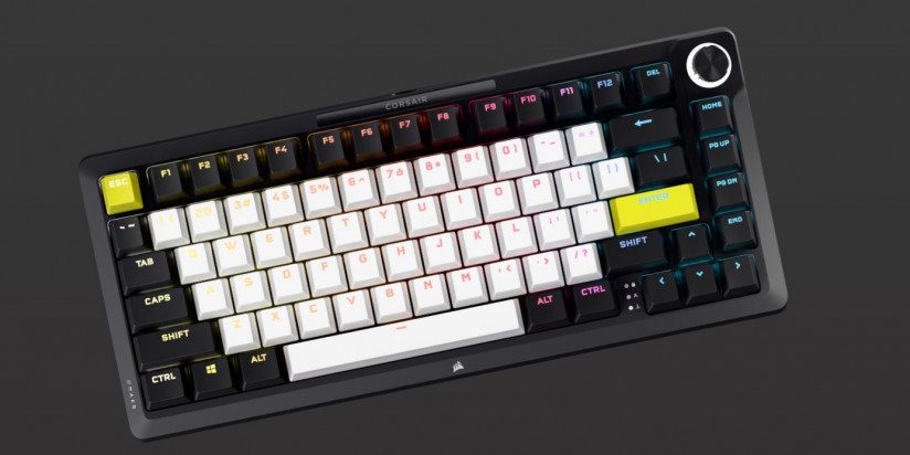 Corsair dévoile le MAKR 75, un clavier custom haut de gamme présenté au Computex