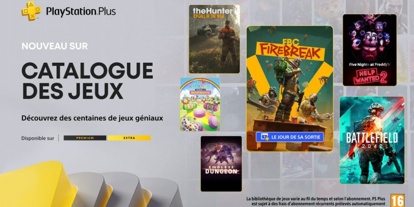 PS Plus Extra / Premium : les jeux de juin