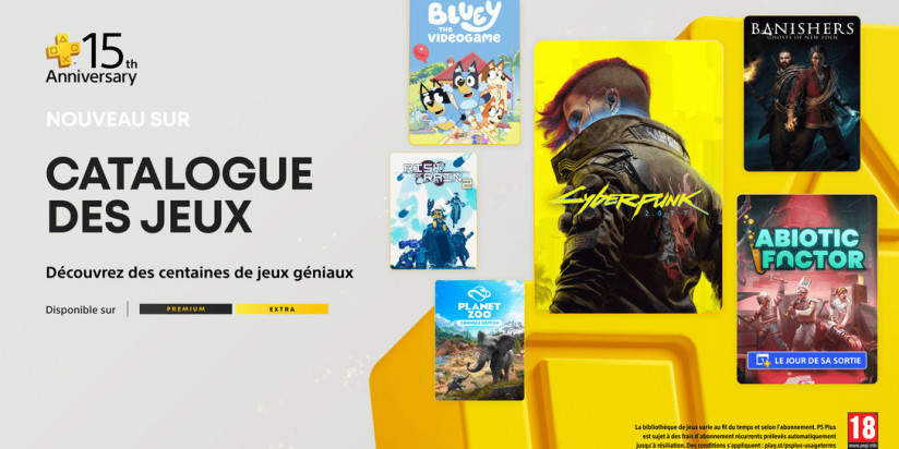 PS Plus Extra / Premium : les jeux de juillet