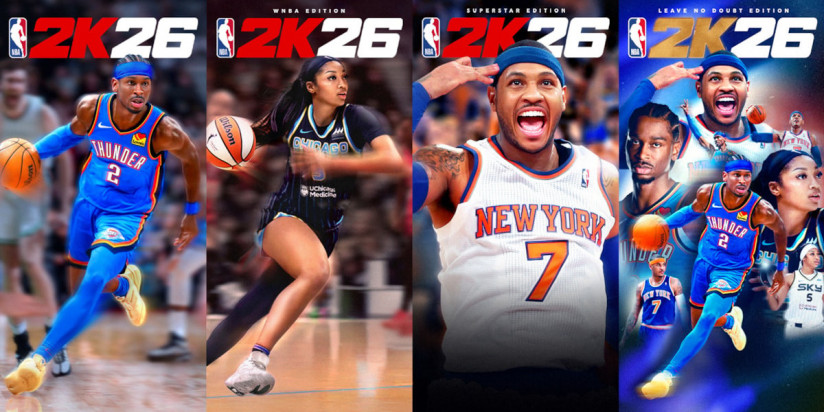 NBA 2K26 dévoile sa date de sortie et les Superstars de ses jaquettes