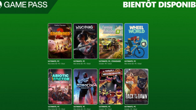 Xbox Game Pass : les jeux de la fin juillet