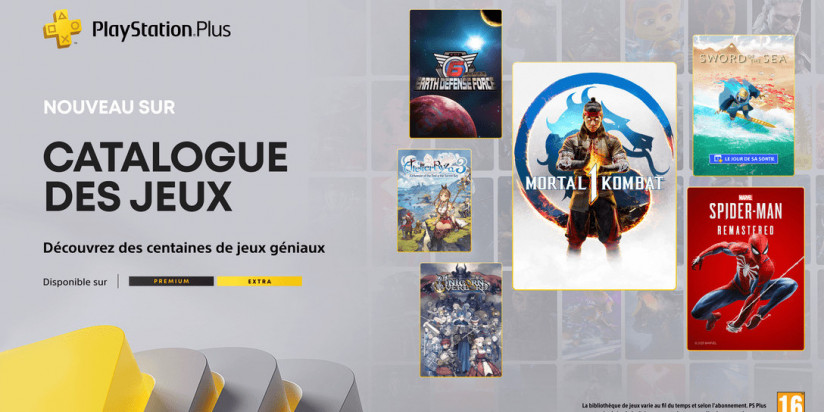 PS Plus : les jeux Extra / Premium d'août