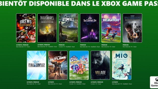 Xbox Game Pass : les jeux de la première partie de janvier 2026