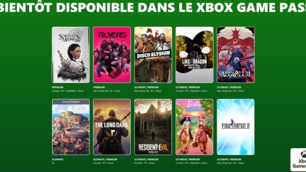 Xbox Game Pass : les jeux de la seconde partie de mars