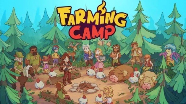 Un story trailer pour la simulation cosy Farming Camp