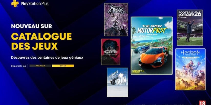 PS Plus : les jeux Extra / Premium d'avril