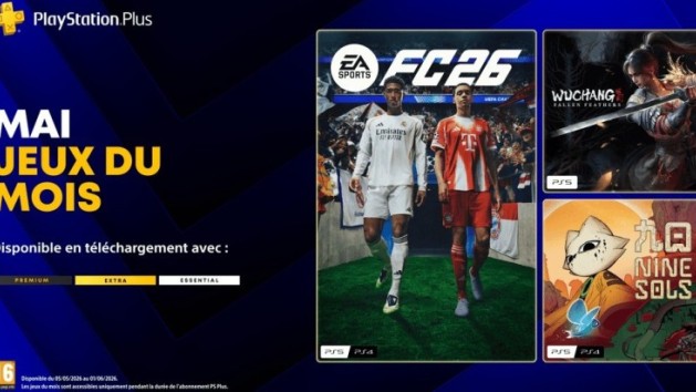 PS Plus : les jeux de mai
