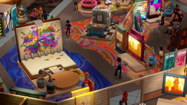 Two Point Museum lance son DLC Fête-Art