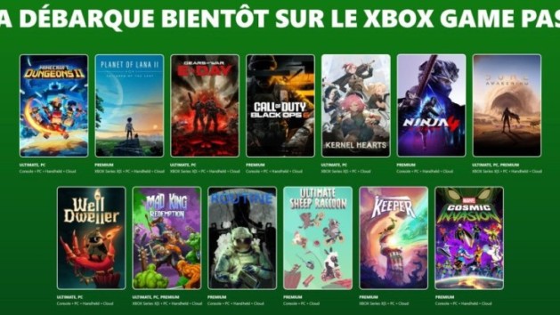 Xbox Game Pass : les jeux de la seconde partie de septembre