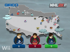 NHL 2K11 - Wii