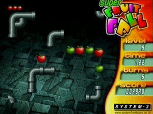 Super Fruit Fall - Wii