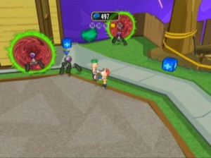 Phineas et Ferb : Voyage dans la Deuxième Dimension - PSP