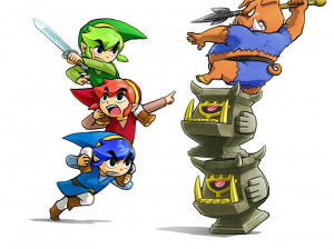 The Legend of Zelda Tri Force Heroes - 3DS